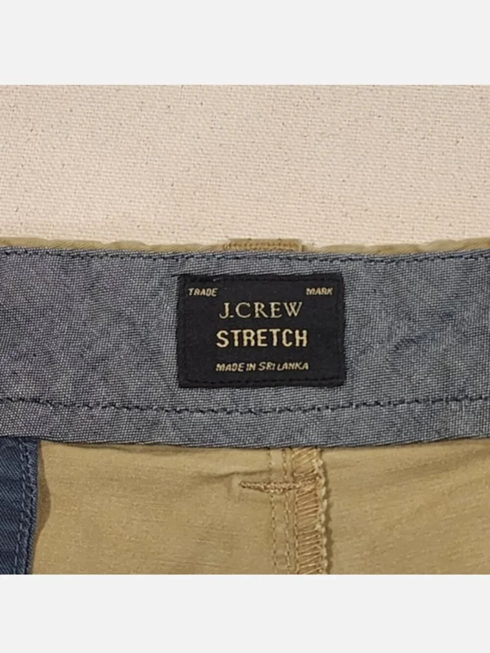 J. Crew Stretch Chino Shorts 34